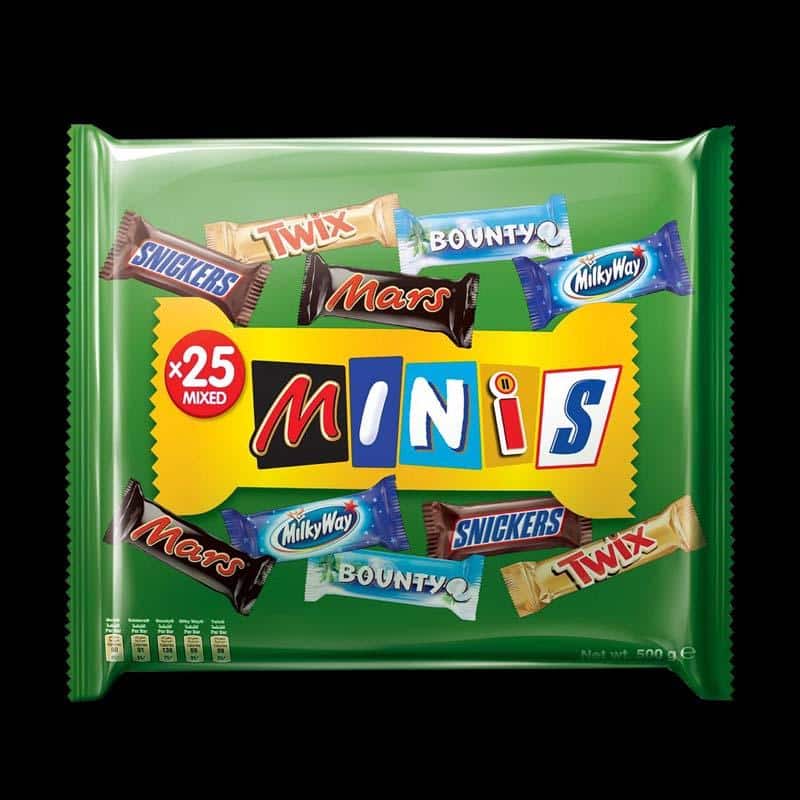 Mars Mixed Minis 500G Bag