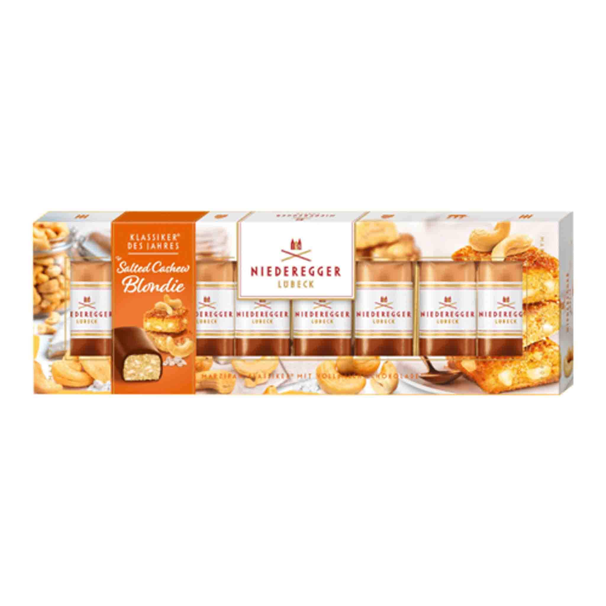 Niederegger Marzipan Classics Salted Cashew Blondie, 100g