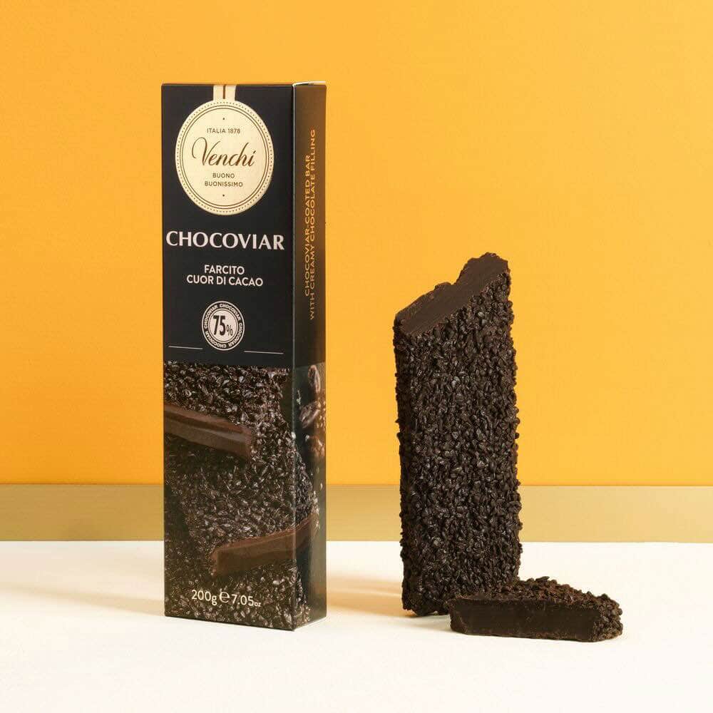 Venchi Chocoviar 75 Soft Bar 200 Gm