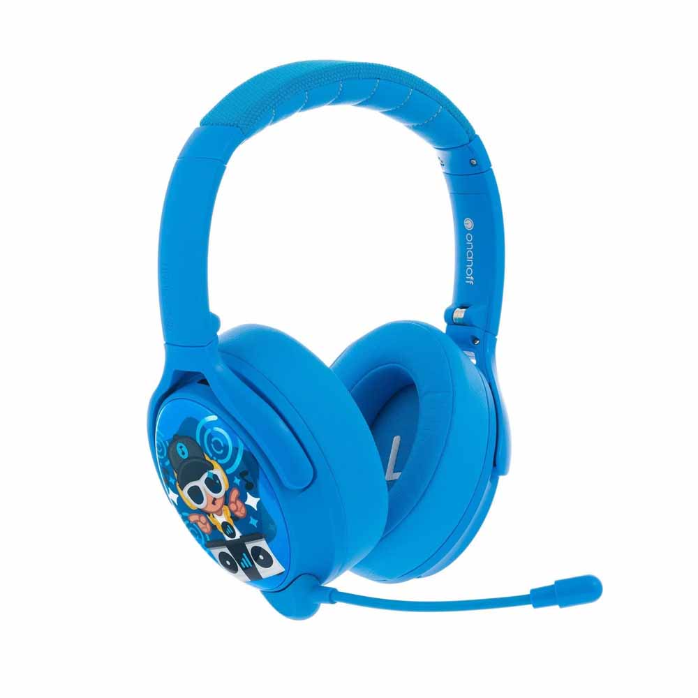 Onanoff Buddyphones Cosmos Plus ANC Headphone W Mic Blue