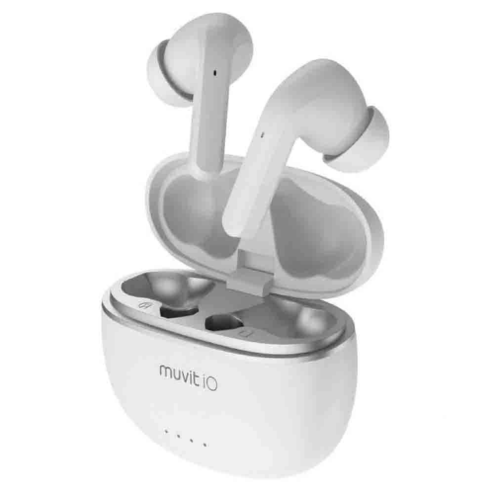 Muvit True Wireless Earphones, White