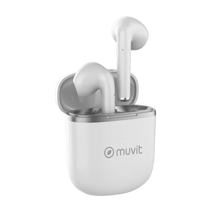 Muvit Headset TrueWireless Pearl 3238, White
