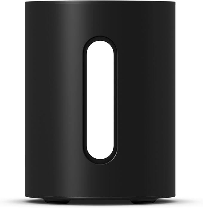 Sonos Mini Compact Wireless Subwoofer, Black