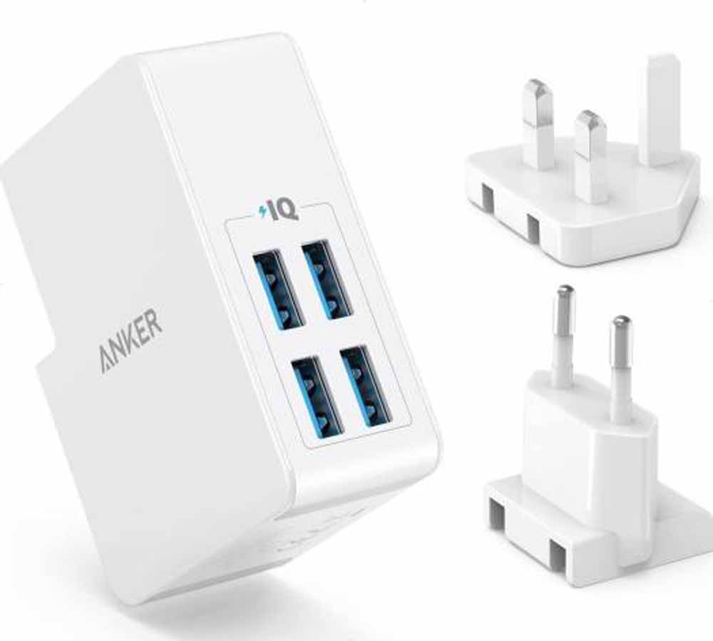 Anker Powerport 4 Lite White 1