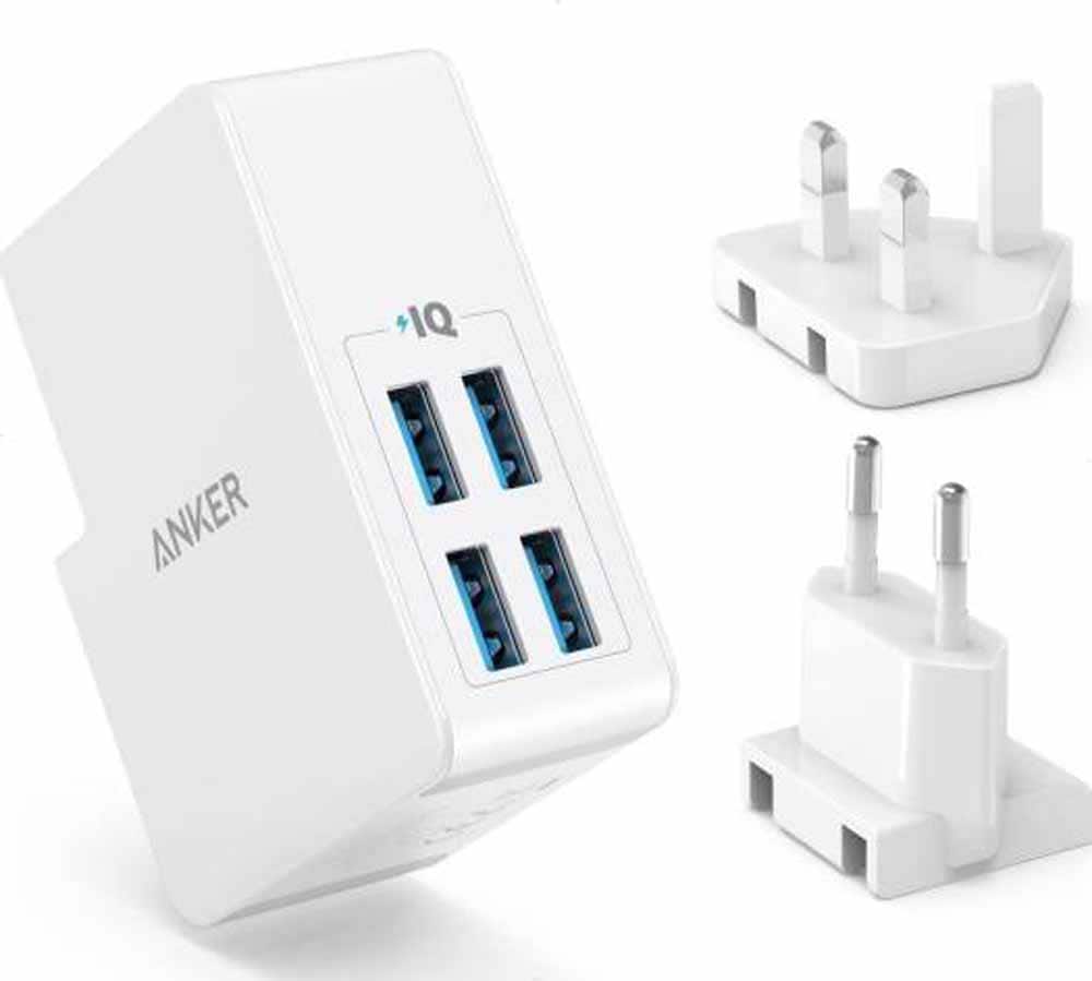 Anker Powerport 4 Lite White 1