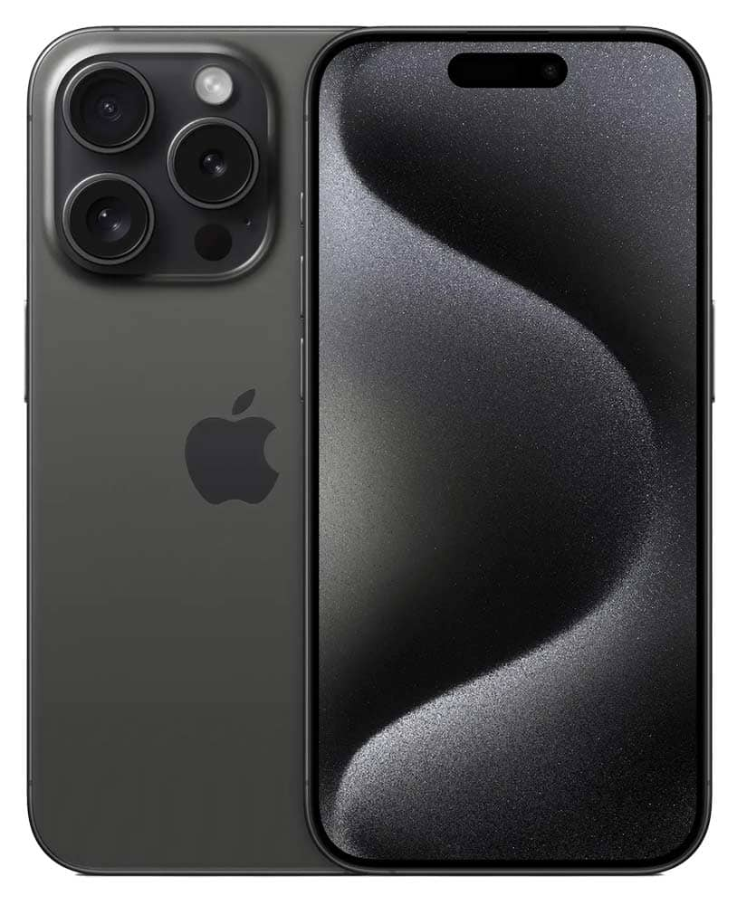 iPhone15 Pro, 128GB, Black Titanium