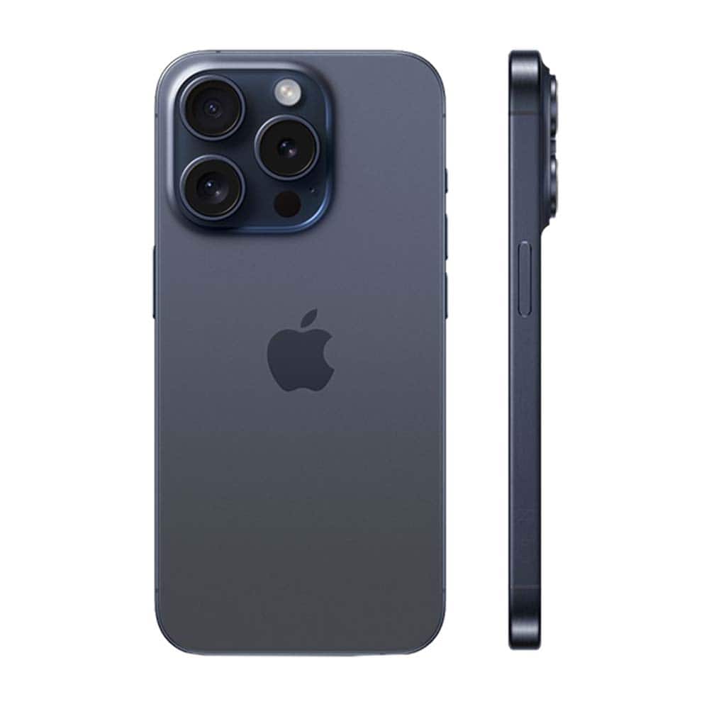 iPhone 15 Pro, 128GB, Blue Titanium