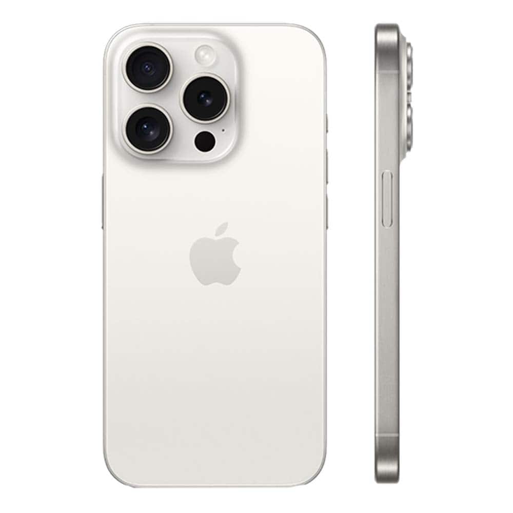 iPhone 15 Pro, 128GB, White Titanium