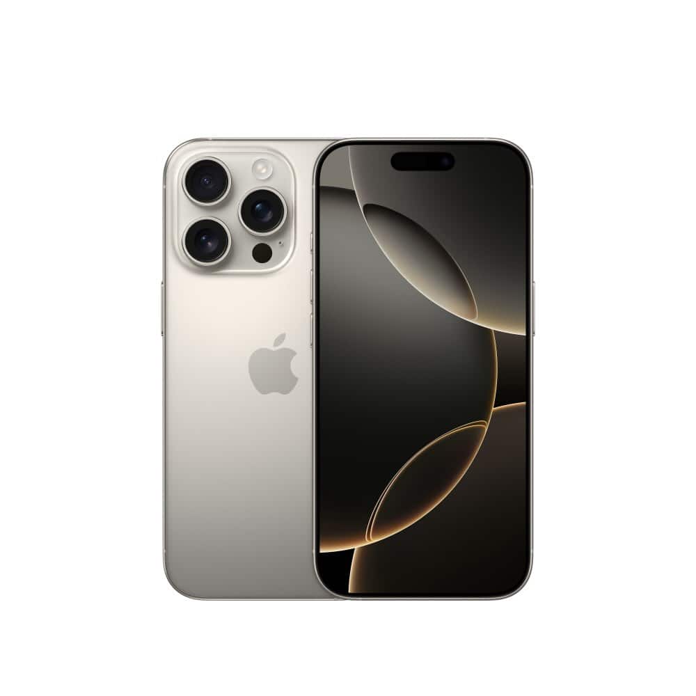 iPhone 16 Pro, 256GB, Natural Titanium