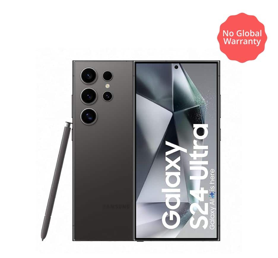 Samsung Galaxy S24 Ultra 5G, 12GB RAM, 512GB, Titanium Black