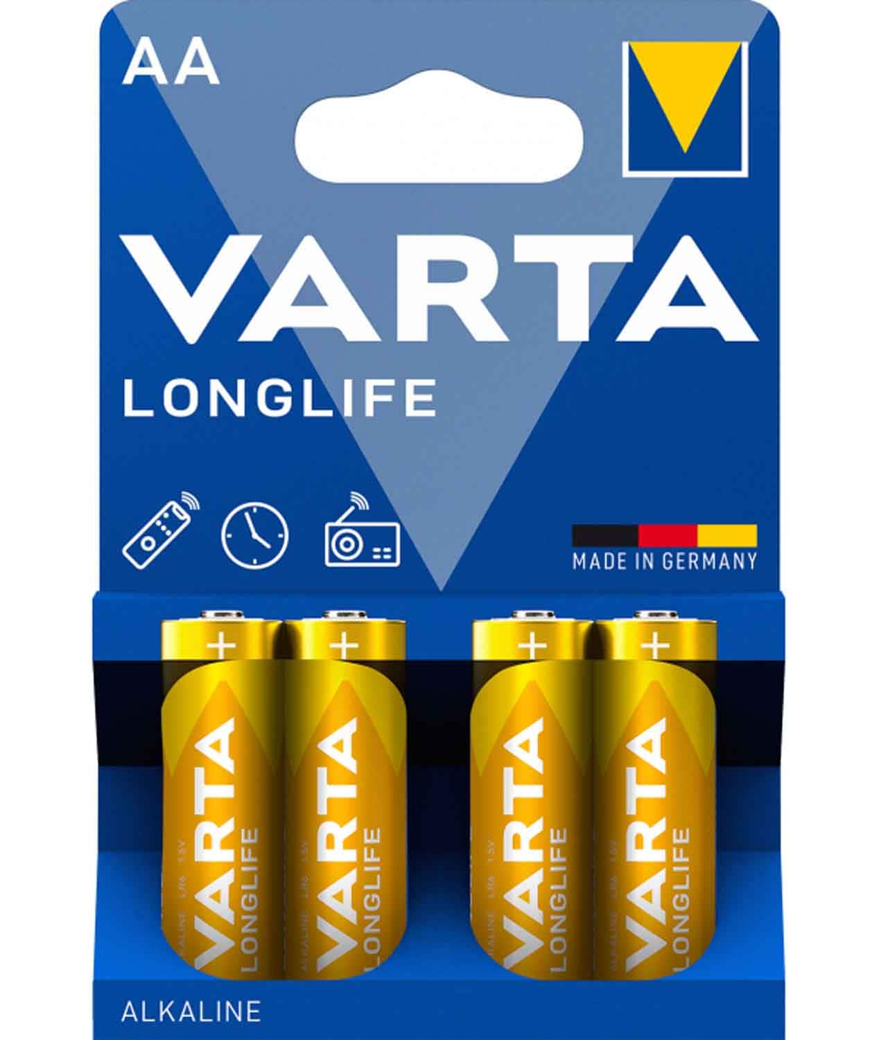 Varta Battery Longlife Alkaline LR06 4XAA
