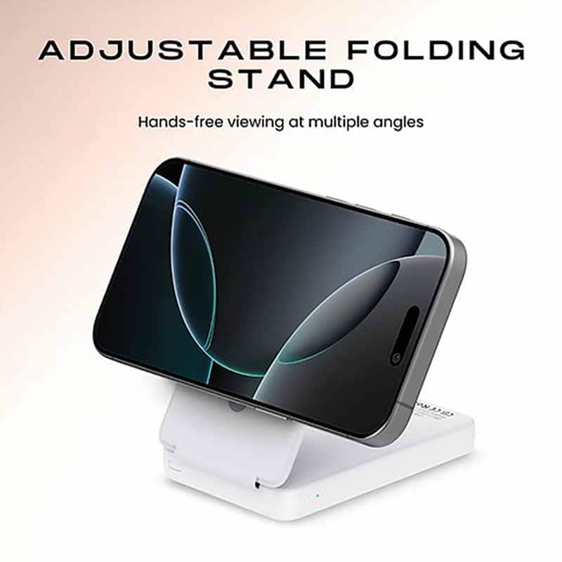 Hyphen Mowa Fold Powerbank 10000Mah White