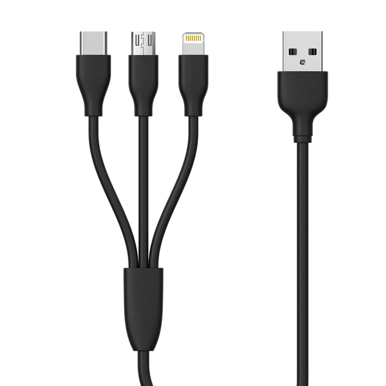 Lex 3-In-1 Charge & Sync Cable