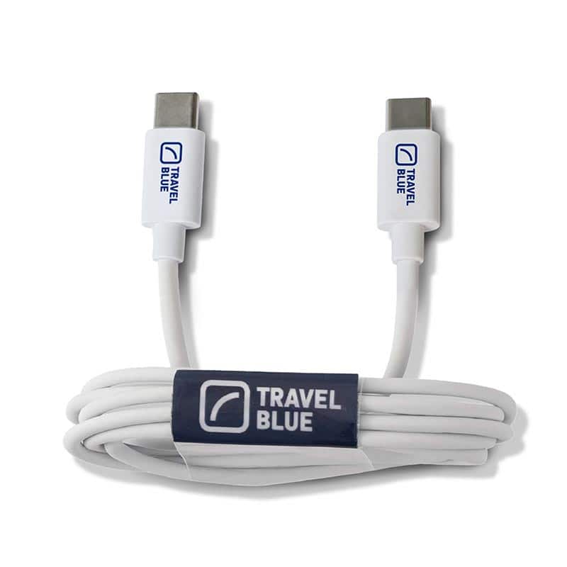 Travel Blue USB-C to USB-C 60W Fast Charge & 480Mbps Data Cable