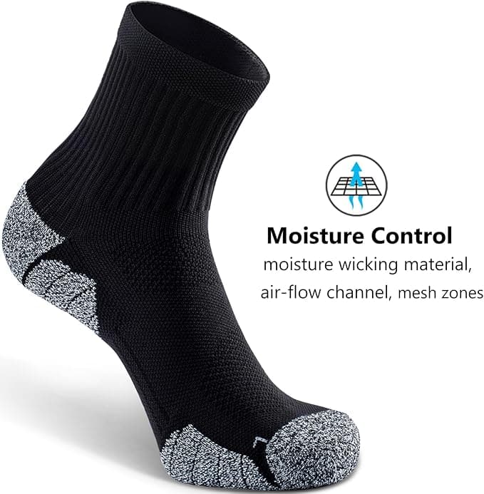 Flight Socks, Medium, Black