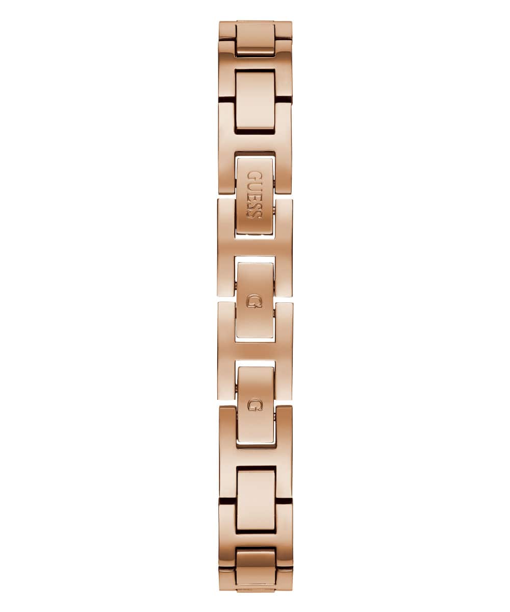 GUESS Ladies Rose Gold Tone Analog Watch GW0022L3, 30 MM, Dial Colour - Rose Gold, Strap Colour - Rose Gold, Women
