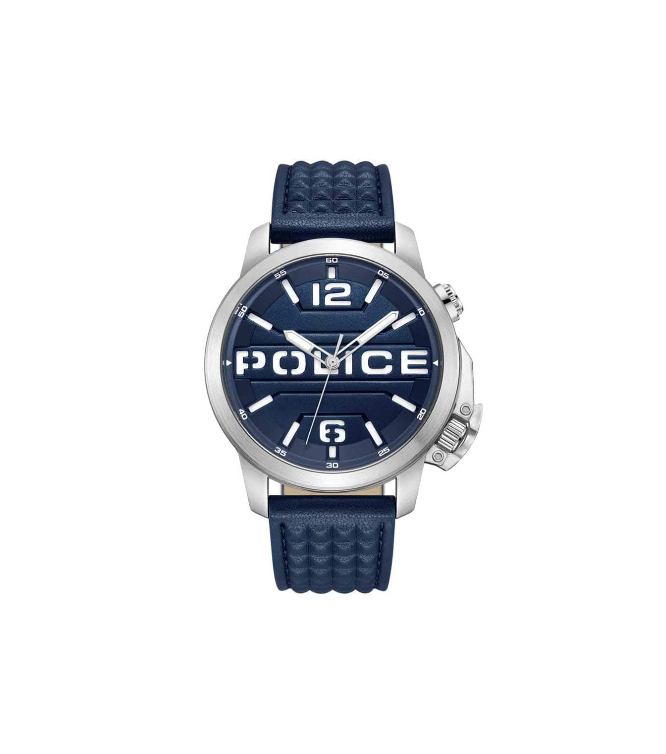 Police Rebel Men Watch, PEWJD0021702, Dial Blue, Strap Blue