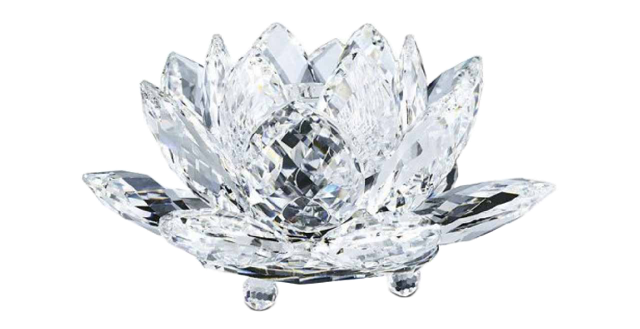 Swarovski Waterlily Candleholder - Large 119747
