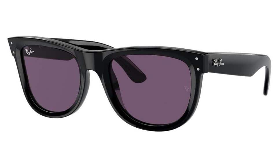 Ray-Ban RBR0502S Sunglasses, Unisex, Black