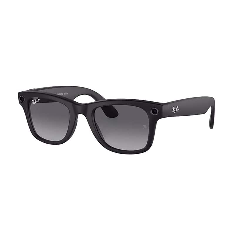 Ray-Ban RW4006 Meta Wayfarer Gen 1, Matte Black