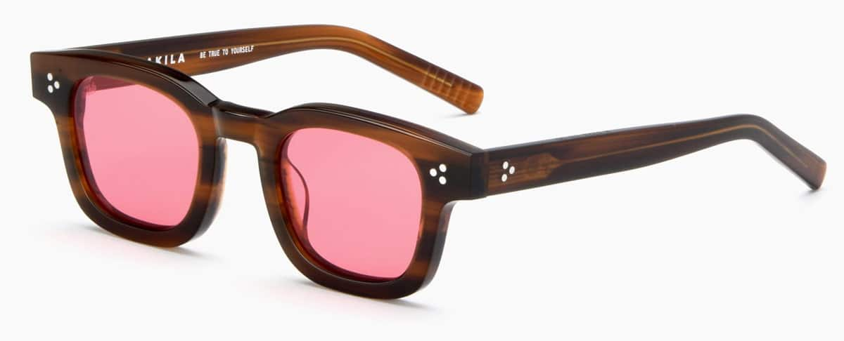 Akila Ascent Sunglasses, Havana & Rose, Unisex