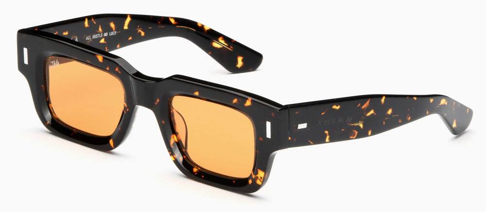 Akila Ares Sun Glasses, Tokyo Tortoise & Orange, Unisex