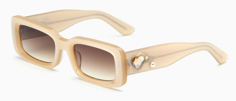 Akila Unisex Sunglasses Verve Gems, Crystal Honey, Unisex