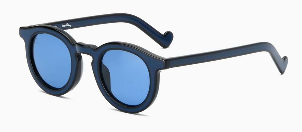 Akila Unisex Sunglasses Paradise Keith Haring, Navy & Navy, Unisex