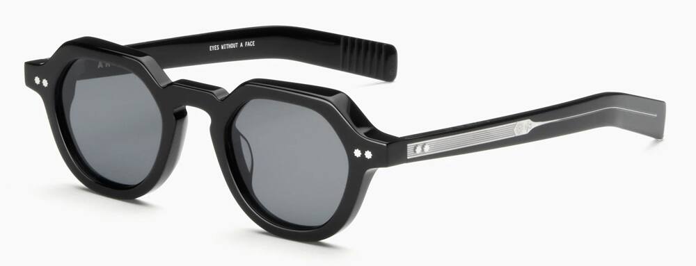 Akila Unisex Sunglasses Lola, Black & Black, Unisex