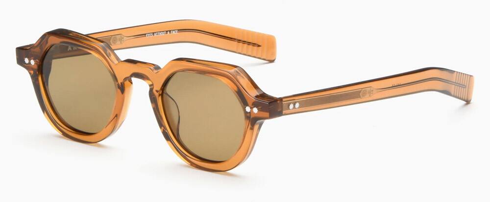 Akila Unisex Sunglasses Lola, Caramel & Brown, Unisex
