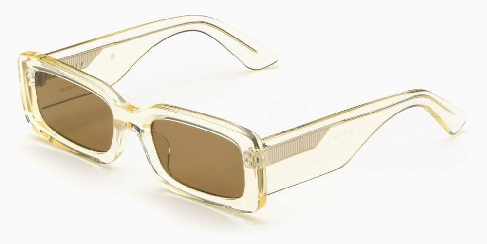 Akila Unisex Sunglasses Verve, Champagne & Brown, Unisex