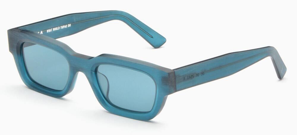 Akila Unisex Sunglasses Zed Raw, Teal, Unisex