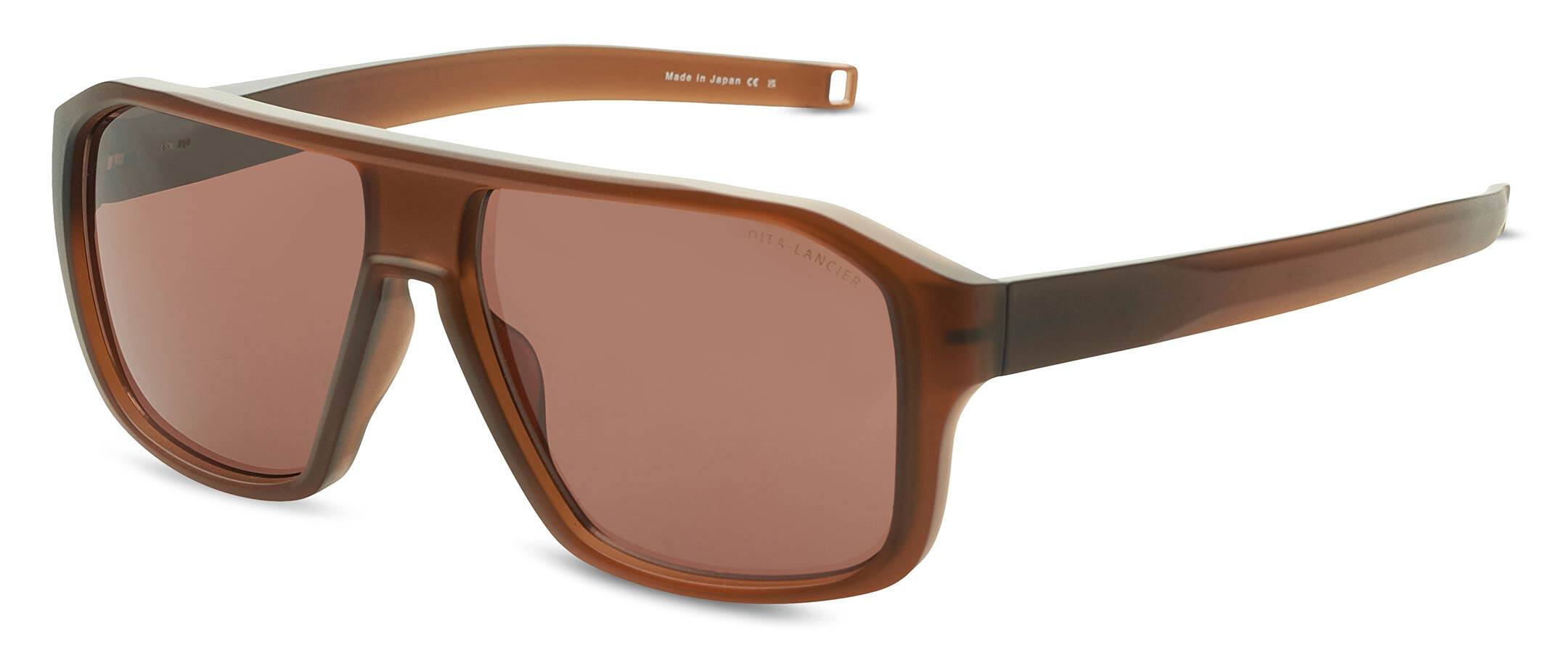 Dita Lancier LSA-710 Sunglasses, Copperhead Brown, Men