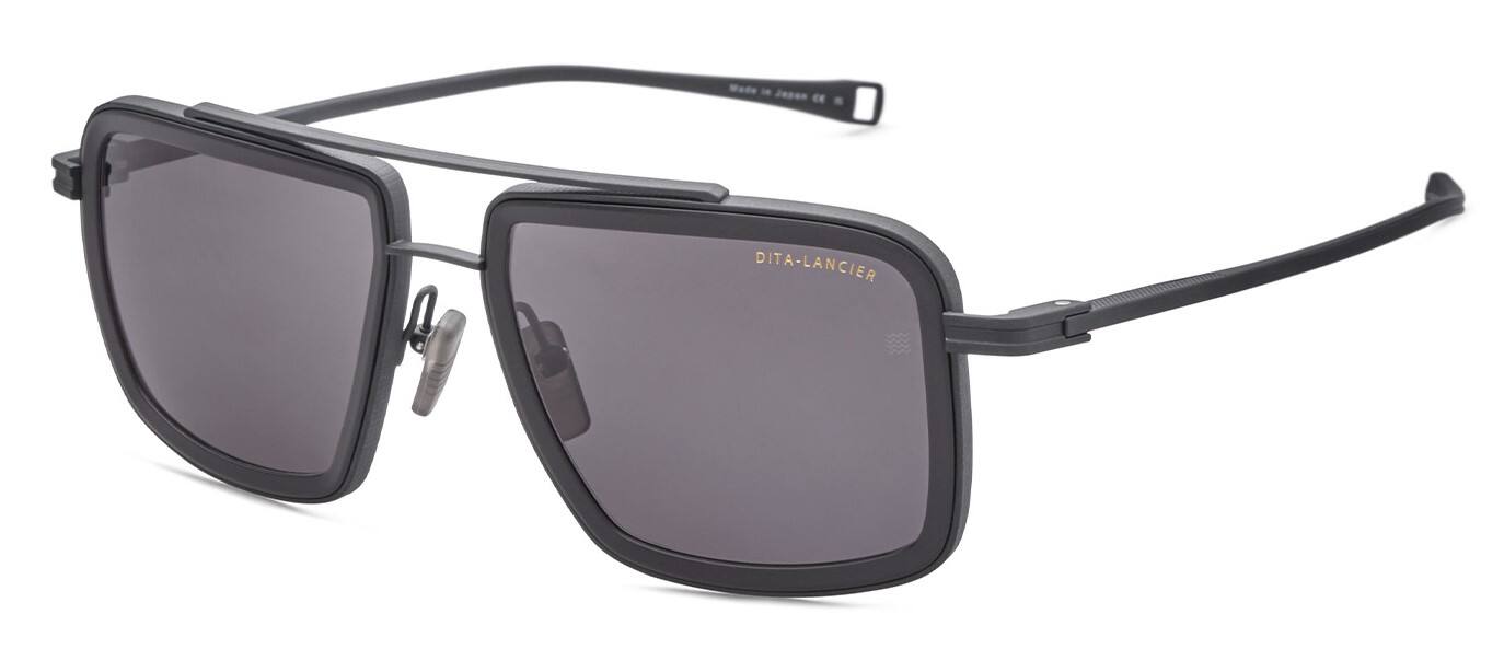 Dita Lancier Men Sunglasses Lsa 422 57 20 144, Matte Black, Men