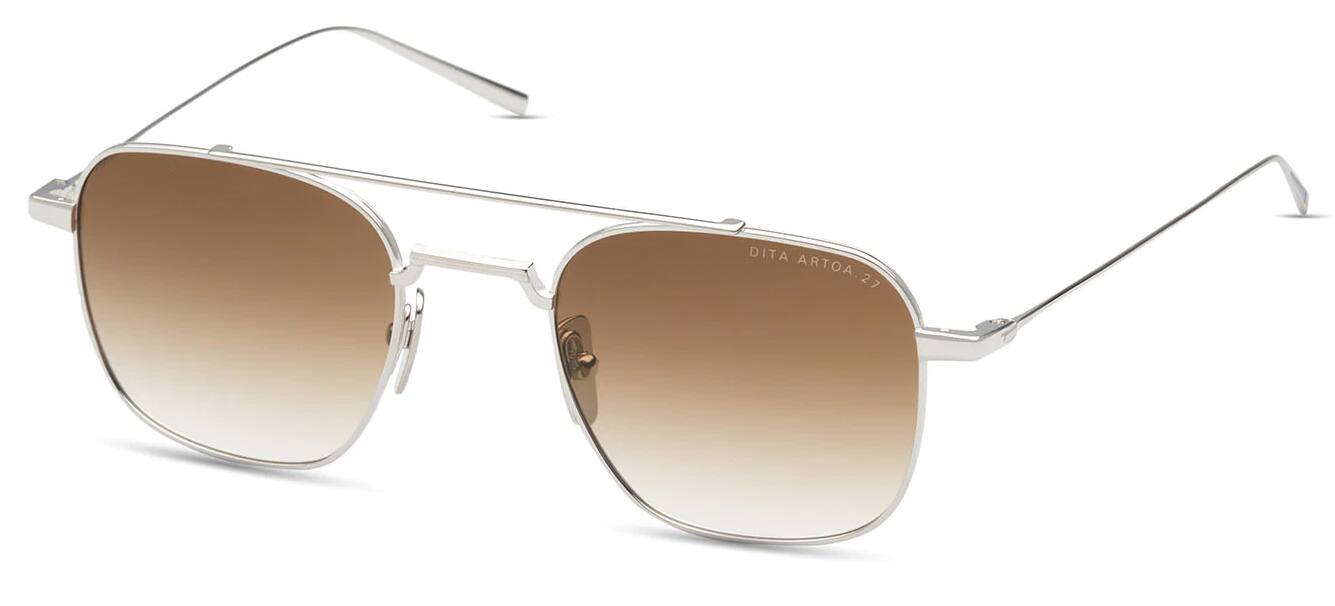 Dita Artoa.27 Sunglasses 50 22 145, Silver, Men