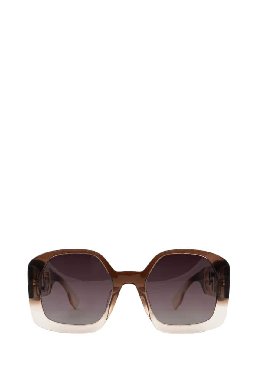 Fendi Squared-Shape FE40048U5457F Sunglasses