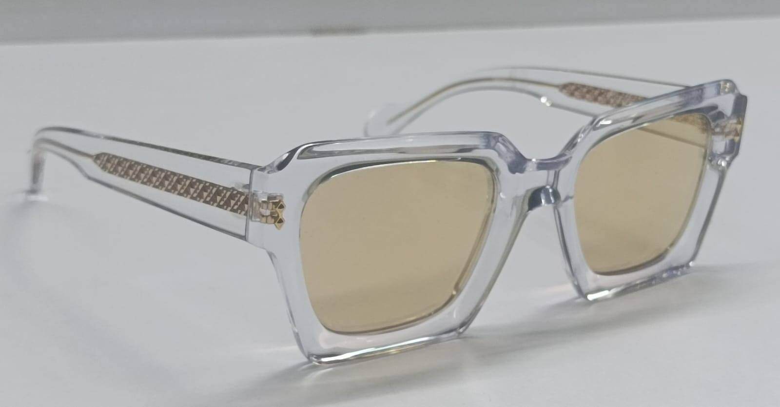 Kador Sunglasses Kallima Glamour S 00145 52 05 S, Crystal/ Light Gold, Women