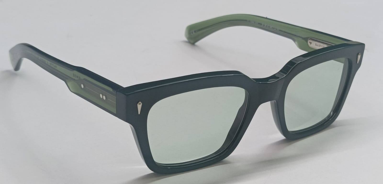 Kador Sunglasses Premium 1 S 00115 52 03 S, Green/Pine Green Temples, Unisex