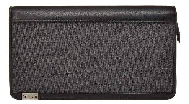 TUMI Wallet Official Genuine Zip Around Large Travel Wallet - 0119277ATD