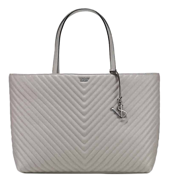 Victoria's Secret Pebbled V-Quilt Everything Tote