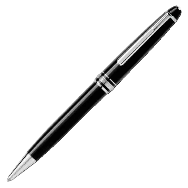 Montblanc Meisterstuck Platinum Coated classique Ballpoint Pen - 2866