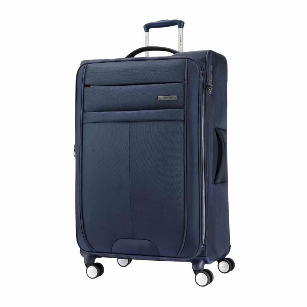 Buy Small Cabin Suitcase Wheels, Navy Blue, 57CM Trolley Bag at