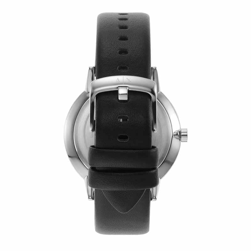 Armani Exchange Black Watch AX2745 Quartz, Leather Strap, 42 MM