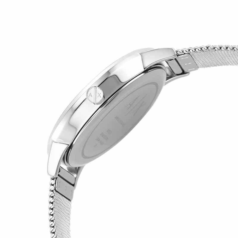 Armani Exchange Silver Watch AX5535 Quartz, Stainless Steel Strap, 36 MM