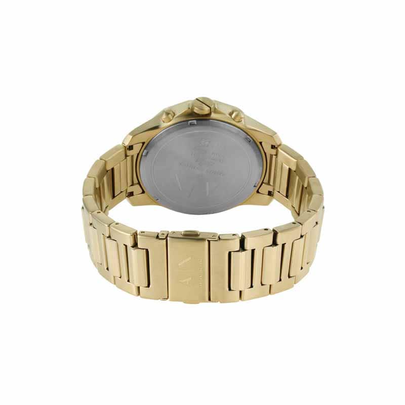 Armani Exchange Gold Watch AX1721 Quartz, Stainless Steel Strap, 44 MM