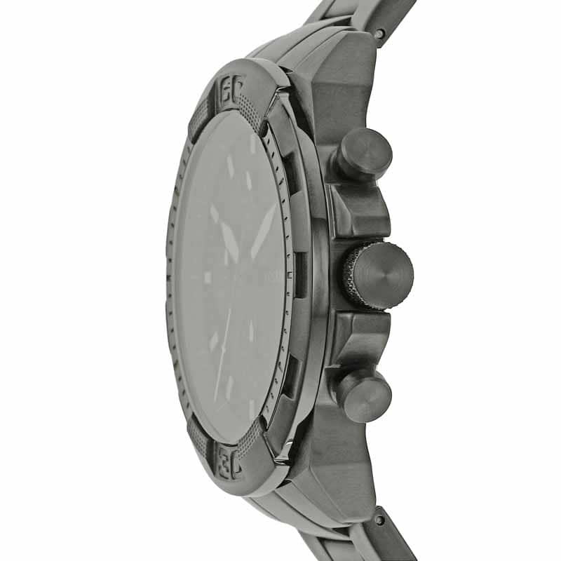 Fossil Bronson Smoke Watch FS5852 Quartz, Stainless Steel Strap, 44 MM