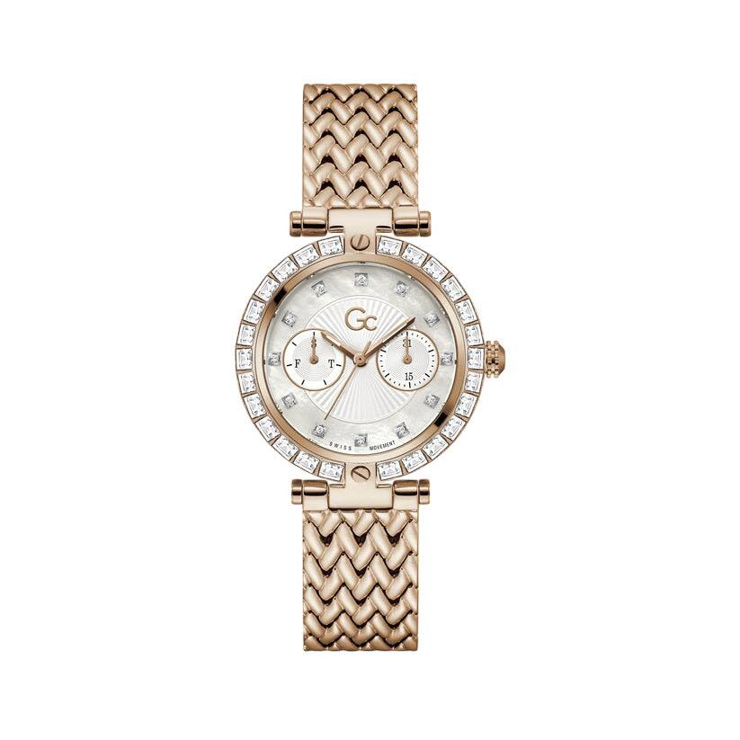 GC White Stainless Steel Watch, Women,