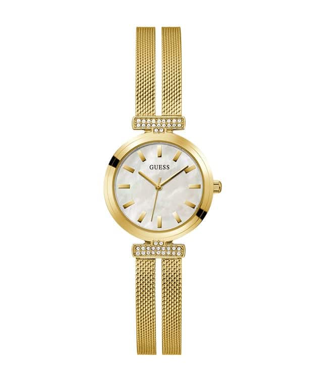 Guess GW0471L2 Analogue Wrist Watch, Men, Gold, 28MM