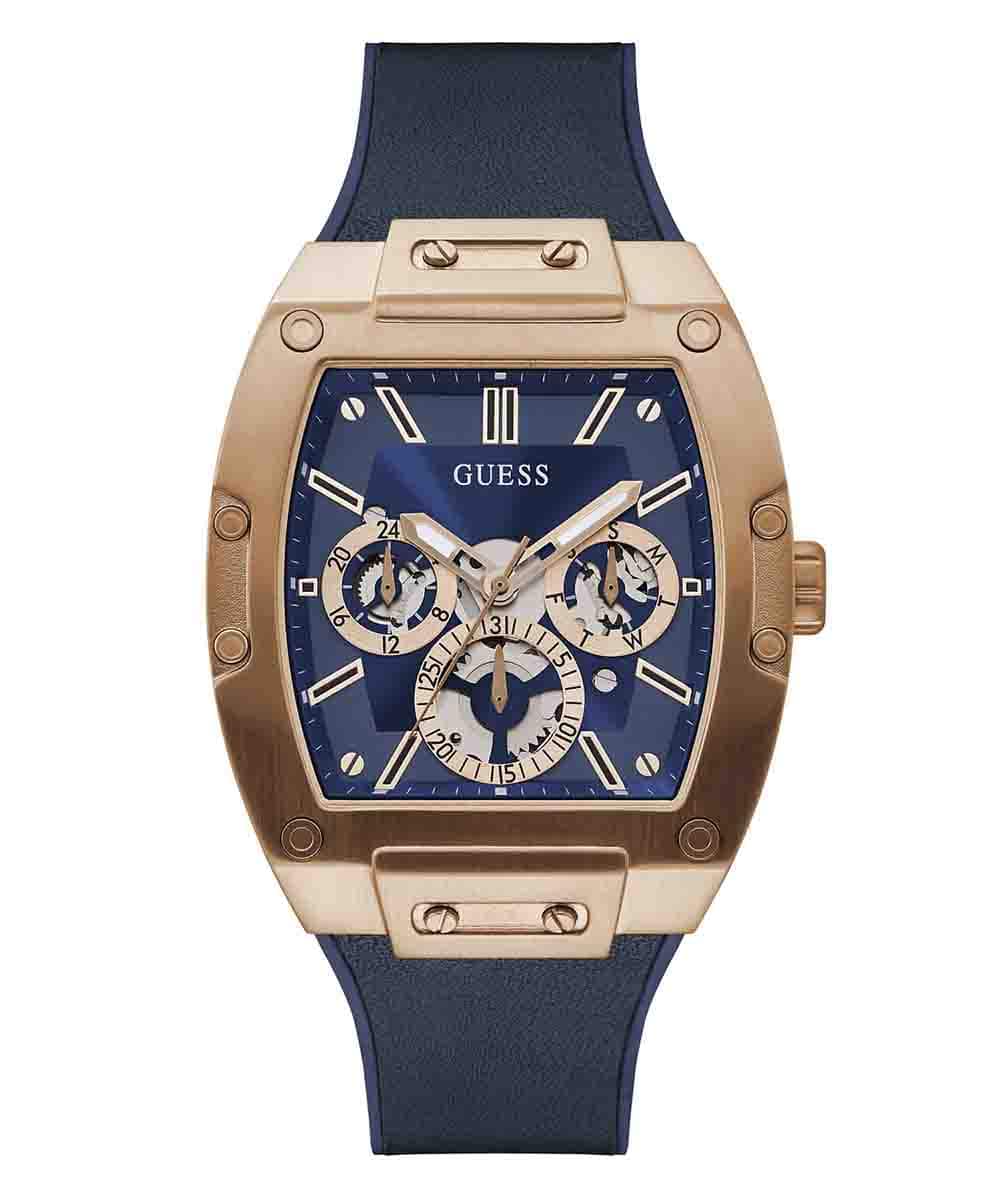Guess Phoenix Tonneau Case Multi Function Watch, Men