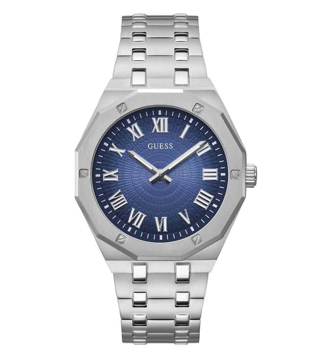 Guess Asset Round Dial Analog Watch - GW0575G4, Men, 42.5MM